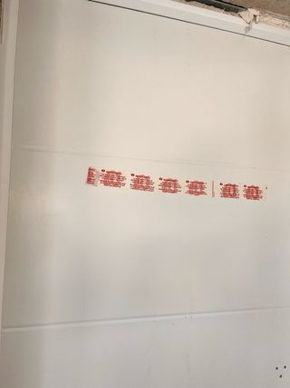 Puerta de entrada blanca