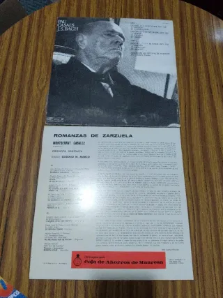 Lote Vinilos Pau Casals y Montserrat Caballé