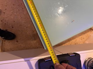 Mesa comedor extensible madera y cristal