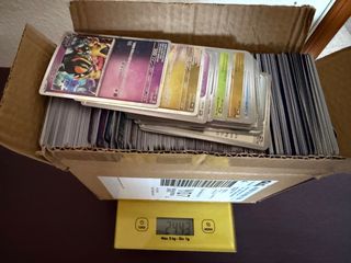 Lote 2.4kg Cartas Pokémon Bulk (1400/lote.aprox)