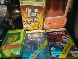 Pack 4 Juegos Xbox 360: Guitar Hero, Forza, Risen