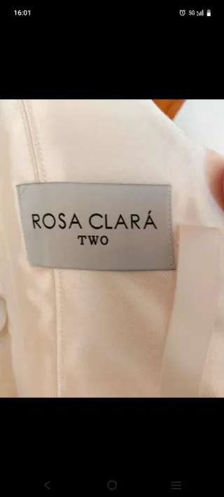 Vestido de Novia Talla 38-40 Marca ROSA CLARá
