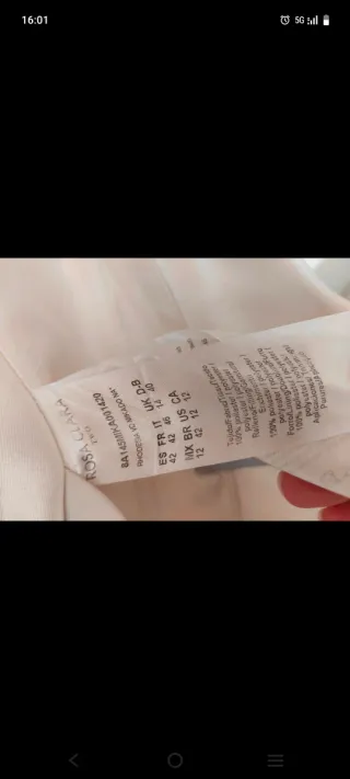 Vestido de Novia Talla 38-40 Marca ROSA CLARá