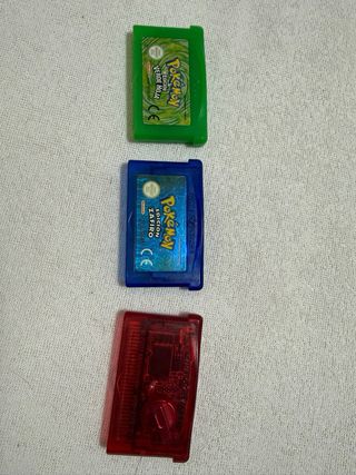 Lote 9 Juegos Pokémon GBA/DS Originales