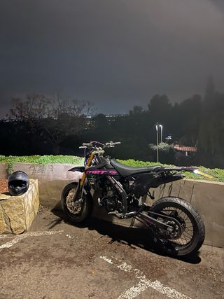 RIEJU MRT PRO 50 Supermotard Negra/Morada