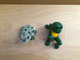 Set 2 Statue Rana Artigianali