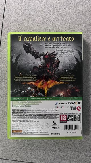 Darksiders gioco XBOX 360