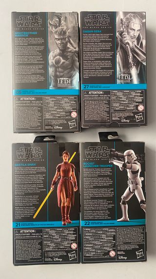 Lote 4 figuras Star Wars Gaming Greats