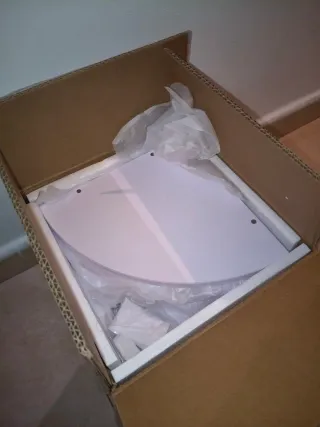 Estantería Esquinera Flotante 5 Niveles