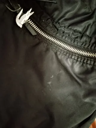 Bolso bandolera Lacoste negro