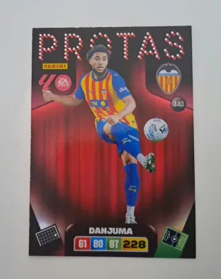 Protas Danjuma. Adrenalyn 2025-26. Panini.