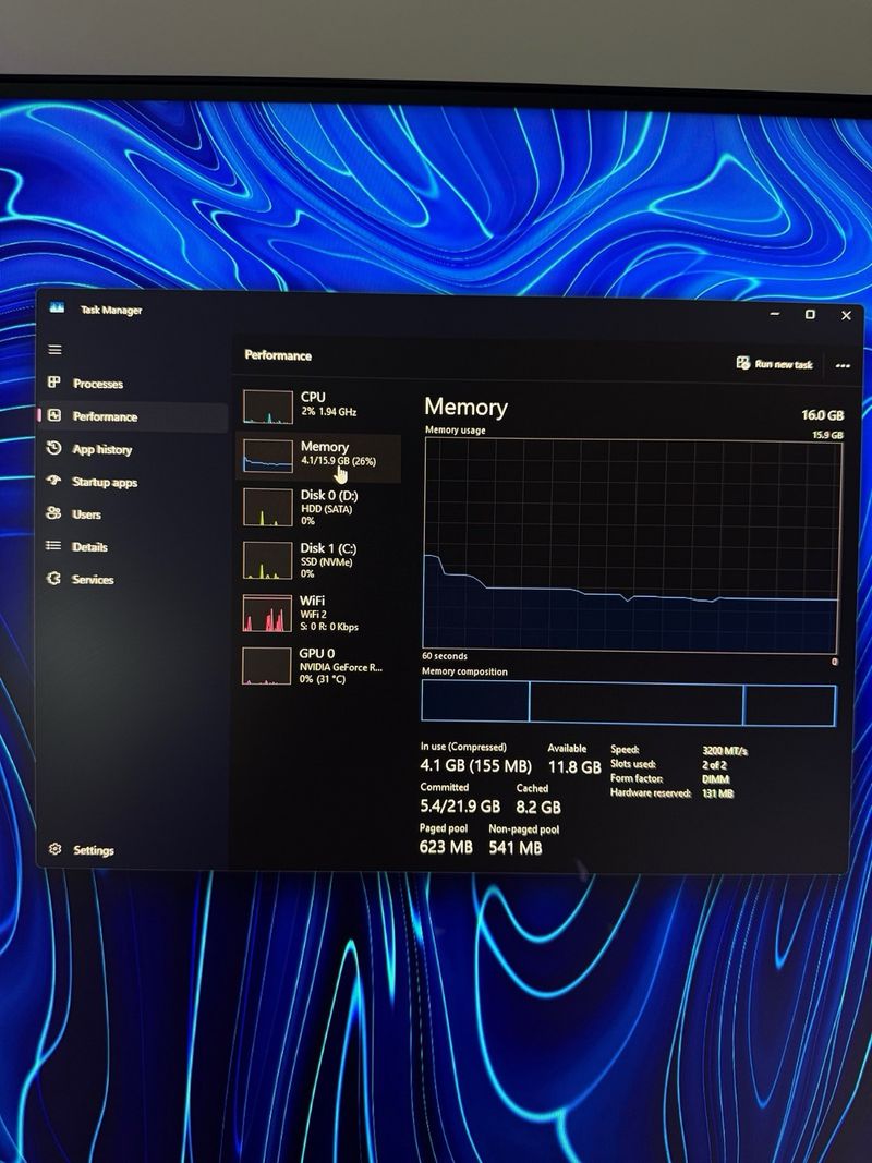 PC Gaming i7 + RTX 3070 Ti + 16 ram. Negociable! afbeelding 6