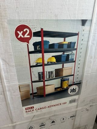 Estanteria galvanizada 2 unidades