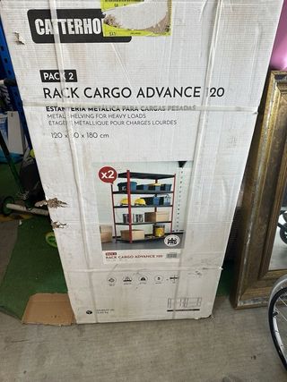 Estanteria galvanizada 2 unidades