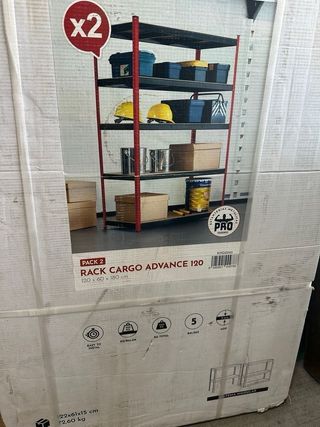 Estanteria galvanizada 2 unidades