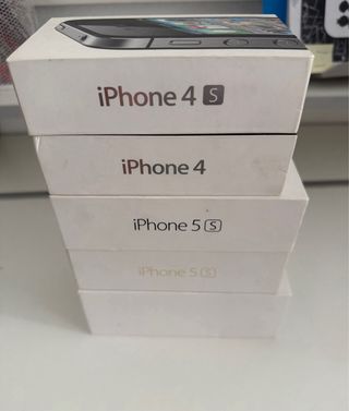 Cajas iPhone Antiguas Apple