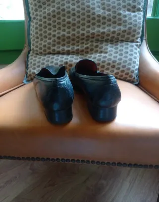 Zapatos negros de piel