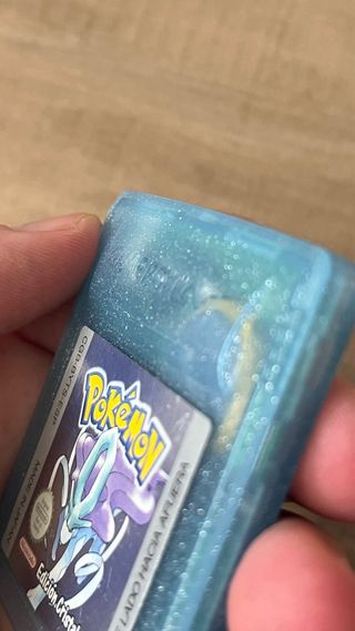 Pokémon Cristal Game Boy Color 100% ORIGINAL