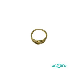 Anillo Oro 18k Trenzado