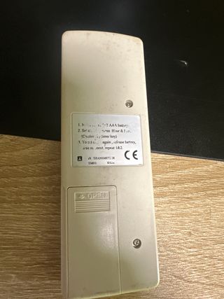 MANDO A DISTANCIA CONTROL REMOTO CRAFFT