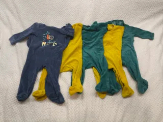 Conjunto 4 pijamas bebé niño niña