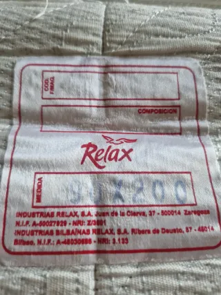 Colchón muelles 90x200