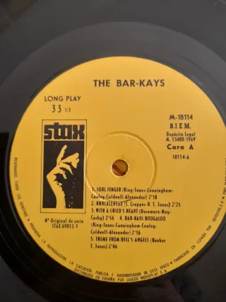 Vinilo The Bar-Kays Soulfinger R&B/Soul