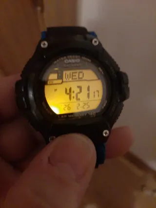 Reloj Casio vintage.