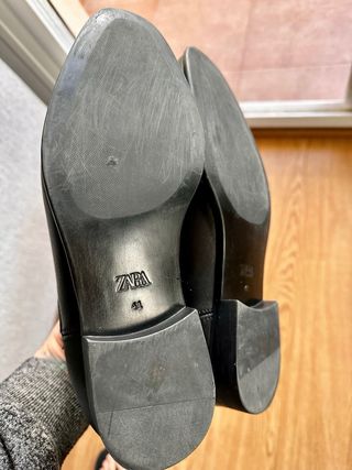 Botines Zara caballero negros