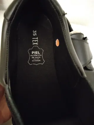 Zapato Nazareno Niño Piel Negro