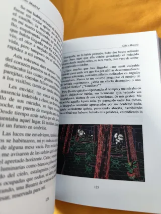 Libro Oda a Beatriz de Manolo Madrid