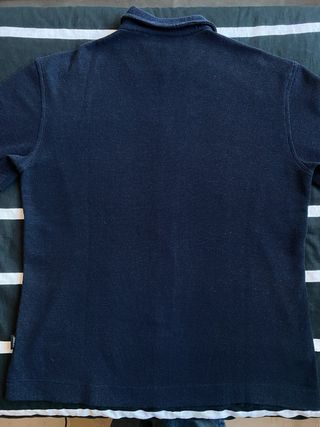 Polo Gianfranco Ferré Jeans Vintage Knit Blu M