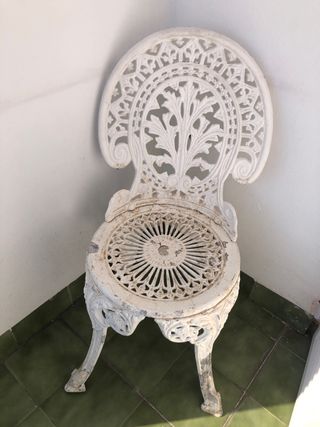 Sillas jardín