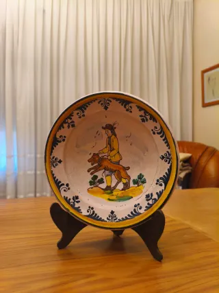 Platos de cerámica decorados