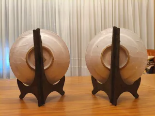 Platos de cerámica decorados