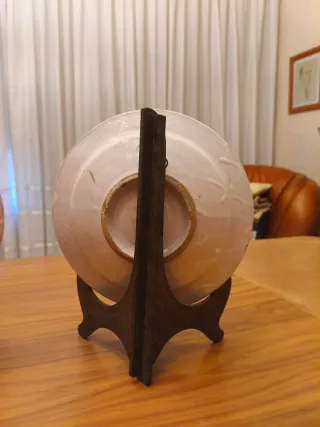 Platos de cerámica decorados