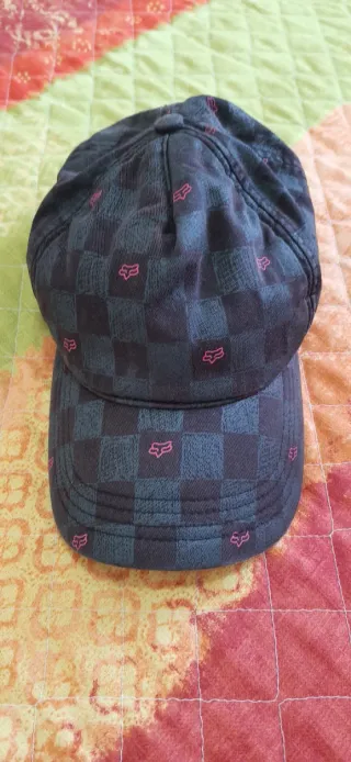 Gorra Fox MTB Negra y Rosa
