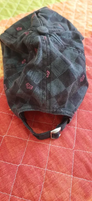 Gorra Fox MTB Negra y Rosa
