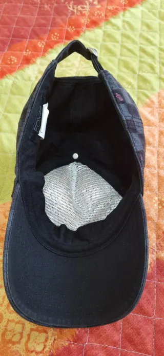 Gorra Fox MTB Negra y Rosa