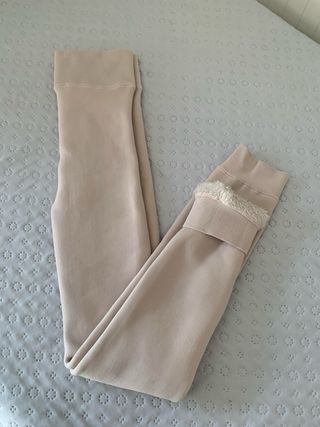 Mallas térmicas Primark beige Talla XS/S