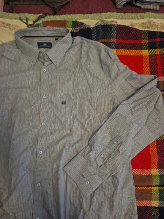 Camicia Il Granchio Uomo Manica Lunga Taglia 3XL