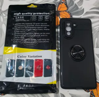 Funda Huawei Nova 10 con protección y anillo