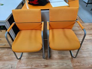 Cadeiras de escritório - Bom estado geral - Valor