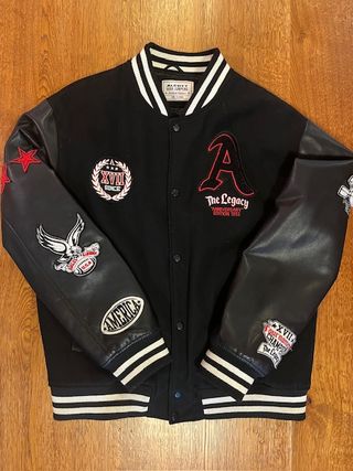 Giacca College Alcott Nera Patch xl