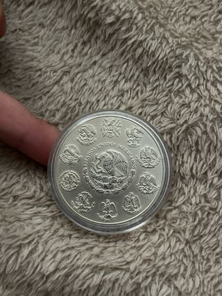 Onza Plata Pura Libertad México 2011