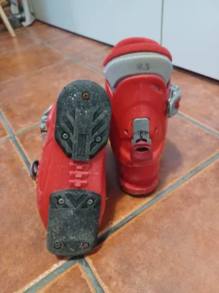 Botas de esquí Nórdica para niño.Talla 18,5cm.