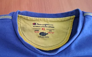 Sudadera Champion niño azul