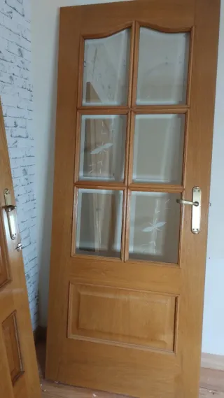 Puertas de madera maciza