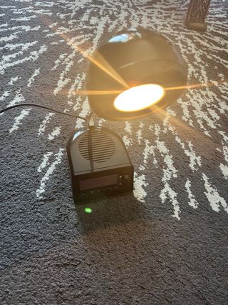 Reloj despertador con lámpara