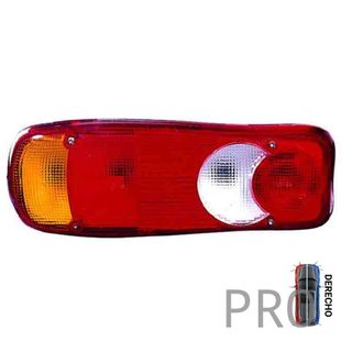 Piloto Trasero Solamente Tulipa Ambar Blanco Rojo - Camion UNIVERSAL Camiones-Remolques /Trucks-Trailers